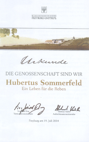 Sommerfeld-Urkunde