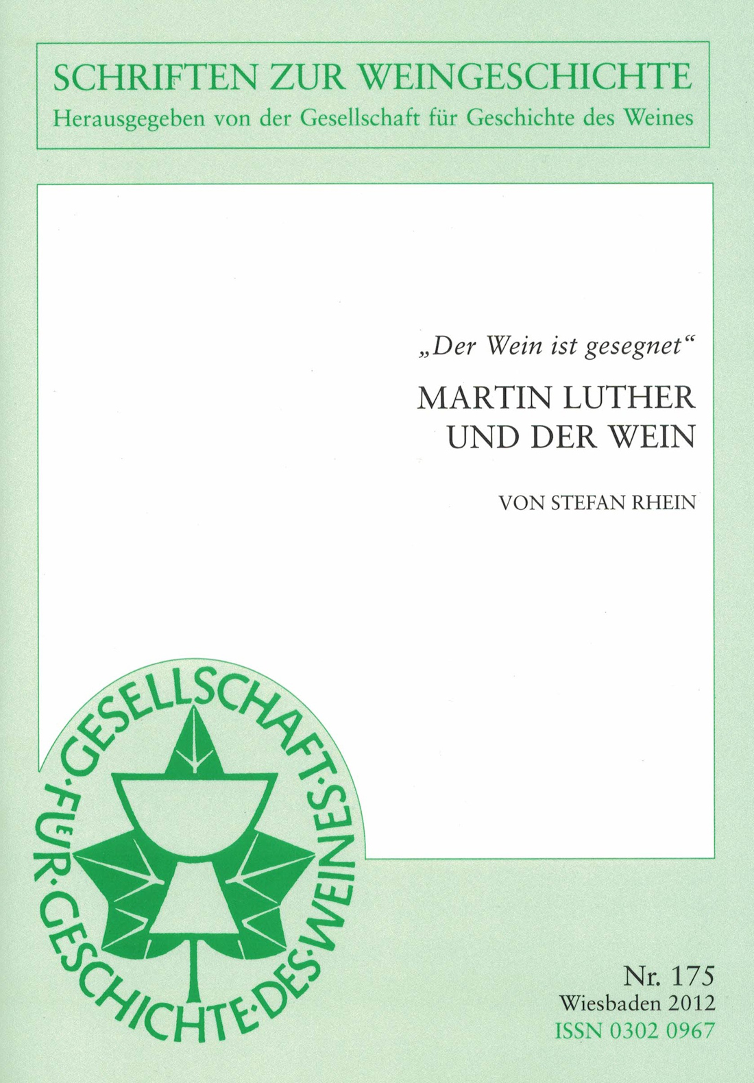Martin Luther und der Wein
